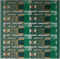 8Layers PCB Board HDI 3+2+3 ELIC, Half Hole VIP